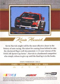 2013 Press Pass Legends #45 Kevin Harvick Back