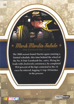 2013 Press Pass Legends #52 Mark Martin Back