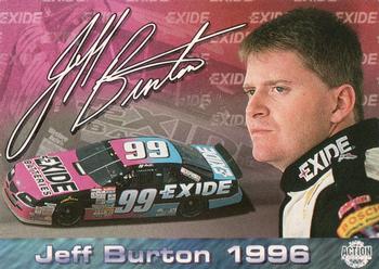1996 Action #NNO Jeff Burton Front