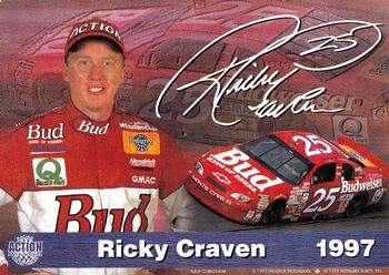 1997 Action #NNO Ricky Craven Front