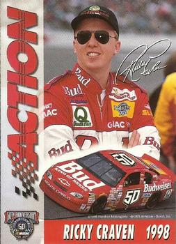 1998 Action #NNO Ricky Craven Front