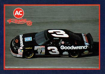 1993 Action AC Racing #NNO Dale Earnhardt Front