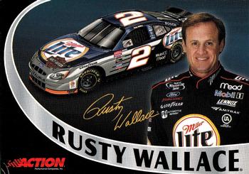 2001 Action #NNO Rusty Wallace Front