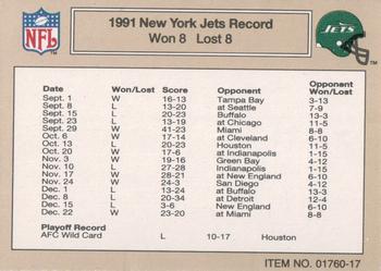 1992 Racing Champions NFL Racing #01760-17 Joe Gibbs Back