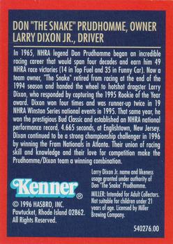 1997 Winner's Circle #540276.00 Larry Dixon / Don Prudhomme Back