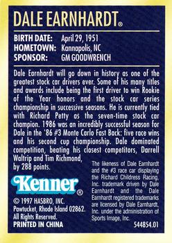 1997 Winner's Circle - Lifetime Series Dale Earnhardt #10 Dale Earnhardt Back
