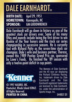 1997 Winner's Circle - Lifetime Series Dale Earnhardt #11 Dale Earnhardt Back