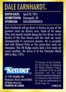 1997 Winner's Circle - Lifetime Series Dale Earnhardt #1997 Bonus Car Dale Earnhardt Back