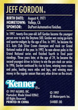 1997 Winner's Circle - Lifetime Series Jeff Gordon #6 Jeff Gordon Back