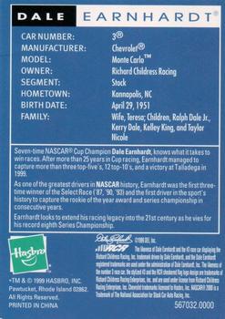 2000 Winner's Circle #567032.0000 Dale Earnhardt Back