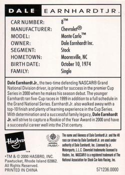2000 Winner's Circle #571236.0000 Dale Earnhardt Jr. Back