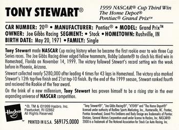 2000 Winner's Circle #569175.0000 Tony Stewart Back