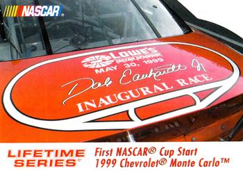 2001 Winner's Circle Double Platinum - Lifetime Series Dale Earnhardt Jr. #602015.0000 First NASCAR Cup Start 1999 Monte Carlo Front