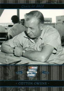 2013 Press Pass Fanfare - NASCAR Hall of Fame Blue #NHOF 156 Cotton Owens Front