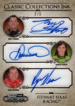 2013 Press Pass Showcase - Classic Collections Ink Gold #CCI-SHR Stewart-Haas Racing Front