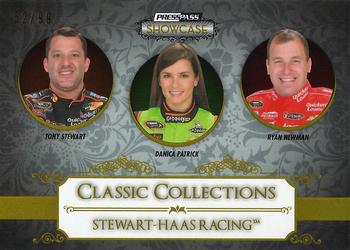 2013 Press Pass Showcase - Gold #56 Stewart-Haas Racing Front