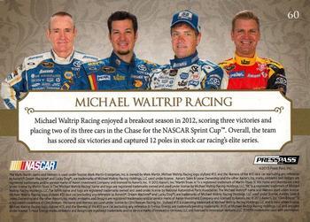 2013 Press Pass Showcase - Green #60 Michael Waltrip Racing Back