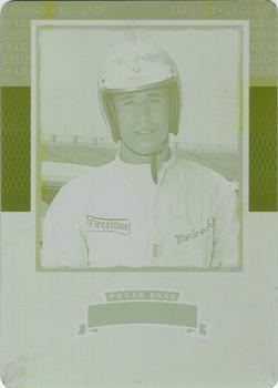 2013 Press Pass Legends - Press Plates Yellow #4 Mario Andretti Front