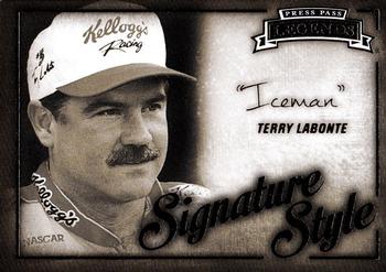 2013 Press Pass Legends - Signature Style #SS 2 Terry Labonte Front