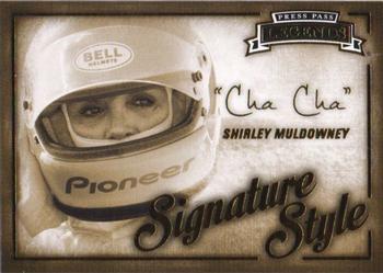 2013 Press Pass Legends - Signature Style #SS 11 Shirley Muldowney Front