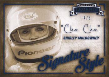 2013 Press Pass Legends - Signature Style Blue #SS 11 Shirley Muldowney Front