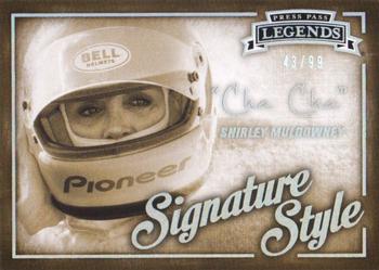 2013 Press Pass Legends - Signature Style Holofoil #SS 11 Shirley Muldowney Front