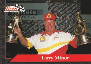 1993 Finish Line NHRA #129 Larry Minor Front
