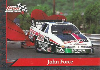 1993 Finish Line NHRA #55 John Force's Car Front