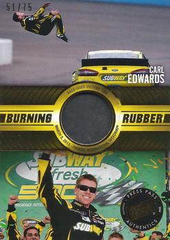 2014 Press Pass - Burning Rubber Gold #BR-CE Carl Edwards Front