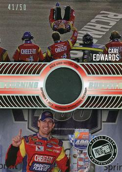 2014 Press Pass - Burning Rubber Holofoil #BR-CE2 Carl Edwards Front