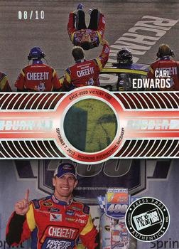 2014 Press Pass - Burning Rubber Melting #BR-CE2 Carl Edwards Front