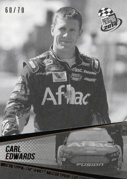 2014 Press Pass - Color Proofs Black #10 Carl Edwards Front
