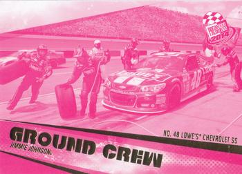 2014 Press Pass - Color Proofs Magenta #69 Jimmie Johnson's car Front