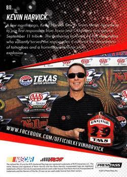 2014 Press Pass - Color Proofs Yellow #80 Kevin Harvick Back
