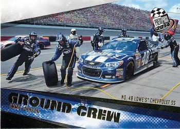 2014 Press Pass - Gold #69 Jimmie Johnson's car Front