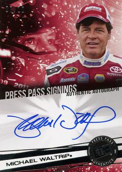 2014 Press Pass - Signings Silver #PPS-MW Michael Waltrip Front
