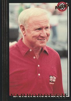 1992 Maxx (Black) #135 Cale Yarborough Front