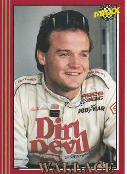 1992 Maxx Update (Red) #U17 Kenny Wallace Front