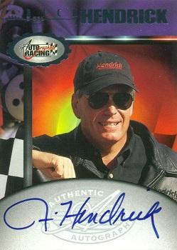 1997 Score Board Autographed - Autographs #NNO Rick Hendrick Front