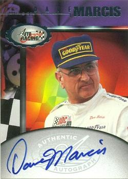 1997 Score Board Autographed - Autographs #NNO Dave Marcis Front