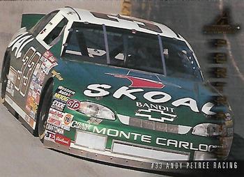 1997 Pinnacle Portraits #39 #33 Andy Petree Racing Front