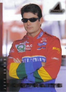 1997 Pinnacle Portraits #1 Jeff Gordon Front