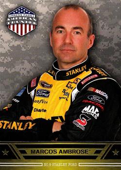 2014 Press Pass American Thunder #5 Marcos Ambrose Front