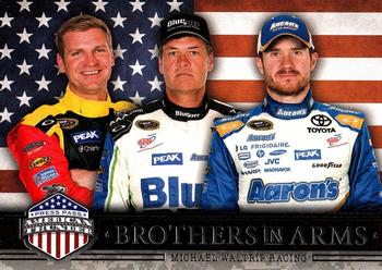 2014 Press Pass American Thunder #52 Clint Bowyer / Michael Waltrip / Brian Vickers Front