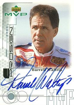 2000 SP Authentic - MVP Prosign #DW-R Darrell Waltrip Front