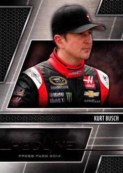 2014 Press Pass Redline #11 Kurt Busch Front