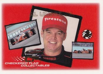 2002 Checkered Flag Collectables Firestone Racing #4 Al Unser Jr. Front