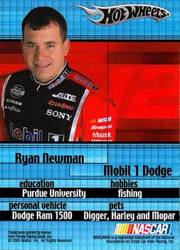2005 Hot Wheels Racing #NNO Ryan Newman Back