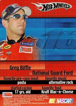 2005 Hot Wheels Racing #NNO Greg Biffle Back