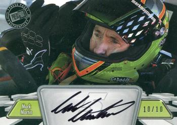 2012 Press Pass - Autographs Silver #PPA-MM Mark Martin Front